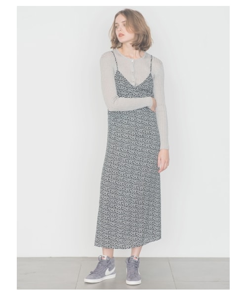 emmi（エミ）の「【emmi atelier】トータルハートキャミワンピース  