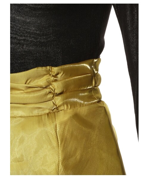 emmi（エミ）の「【emmi atelier】ハイネックコンビワンピース（膝丈  