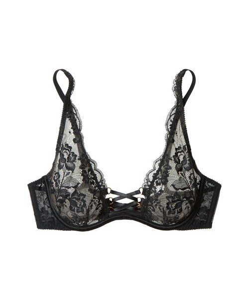 Agent Provocateur（エージェントプロヴォケーター）の「agent Provocateur Essie Satin Trimmed Leavers Lace And