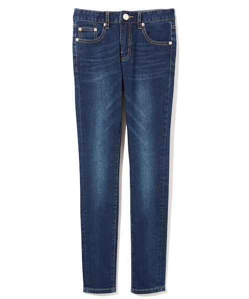 GRL（グレイル）の「ミドルライズスキニーデニムパンツ（デニムパンツ・レディース・ブルー/ネイビー/インディゴ・XS）」の3枚目の写真