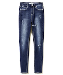 GRL | ダメージスキニーデニムパンツ(デニムパンツ)