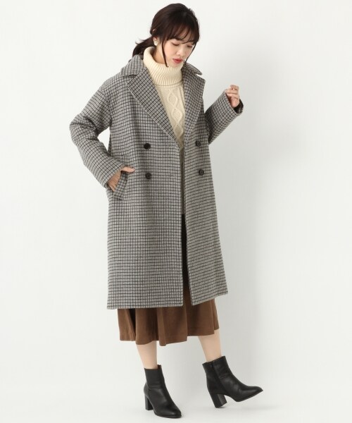 Apart By Lowrys アパートバイローリーズ の Wpチェックコート ジャケット アウター Wear
