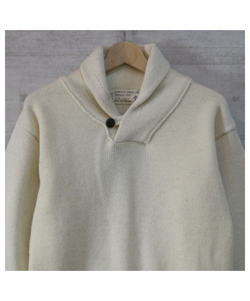 Yarmo（ヤーモ）の「【Yarmo】SHAWL COLLAR KNIT（ニット/セーター 