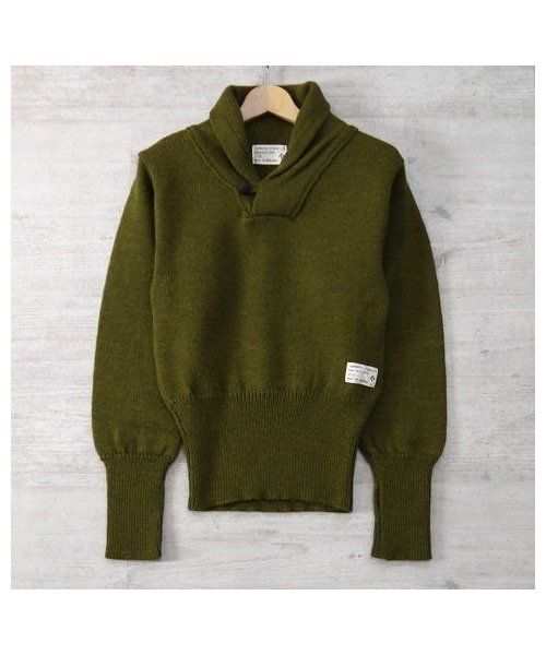 Yarmo（ヤーモ）の「【Yarmo】SHAWL COLLAR KNIT（ニット/セーター 