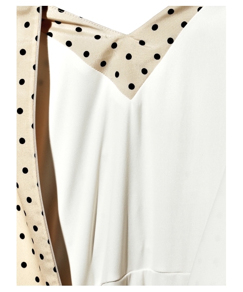 【LILY BROWN】新品☆リリーブラウン☆ドットワンピース【0】 LILY BROWN リリーブラウン Lily Brown 春夏秋 ドット 柄 5分袖
