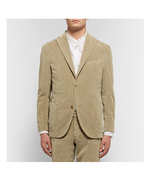 cord suit jacket