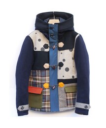 NIRAME.CO | たき火ジャングルジムだっふる。　中綿入り(ダッフルコート)