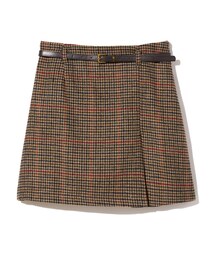 GRL | ベルト付ガンクラブチェックスカート(スカート)