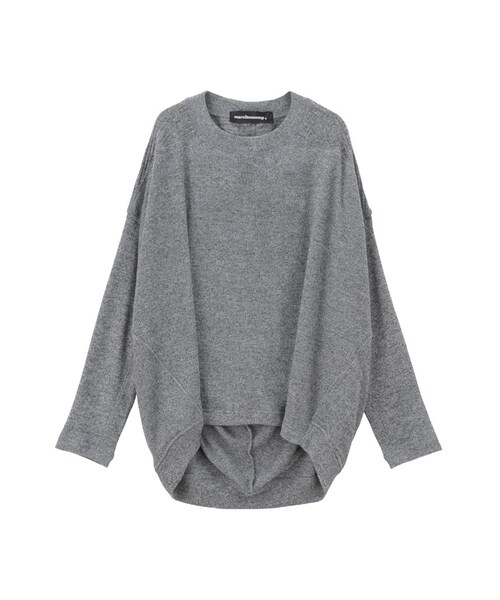 mercibeaucoup,(メルシーボークー)の「メルシーボークー、 /B:リブリブ合わせ / プルオーバー(その他・レディース・navy 01○/orange 01残り1点/gray 01○・サイズ,身丈,身幅,裄丈,01,67,78,80,)」の3枚目の写真