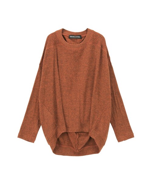 mercibeaucoup,(メルシーボークー)の「メルシーボークー、 /B:リブリブ合わせ / プルオーバー(その他・レディース・navy 01○/orange 01残り1点/gray 01○・サイズ,身丈,身幅,裄丈,01,67,78,80,)」の2枚目の写真