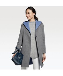 UNIQLO | ダブルフェイスフーデットコート(その他アウター)