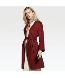 UNIQLO | ダブルフェイスノーカラーコート(その他アウター)