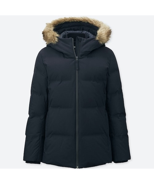 UNIQLO（ユニクロ）の「シームレスダウンジャケット（ダウンジャケット/コート・レディース・OFF WHITE 01/RED 17/BLACK 09/NAVY 69・XL/XXL/XS/3XL/M/L）」の3枚目の写真