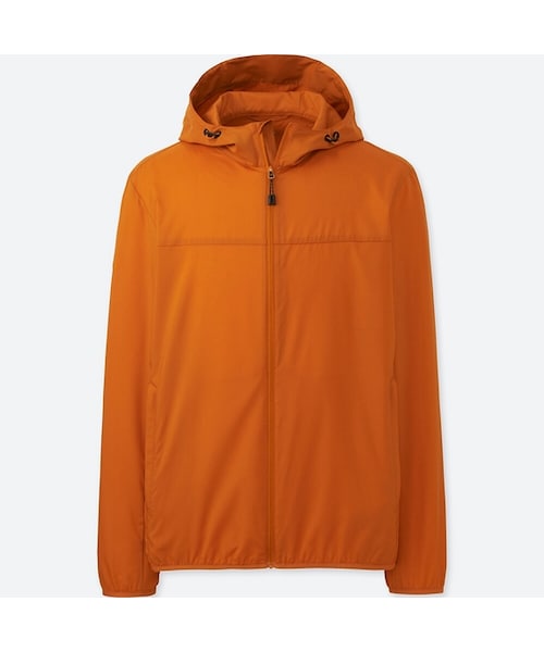 UNIQLO（ユニクロ）の「ポケッタブルパーカ（ブルゾン・メンズ・DARK PURPLE 79/BLUE 67/RED 16/ORANGE 25・M/L/XS/S/XL/3XL/XXL/4XL）」の4枚目の写真