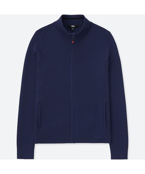 UNIQLO（ユニクロ）の「アクティブニットブルゾン（長袖