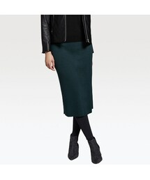 UNIQLO | メリノブレンドリブスカート(スカート)
