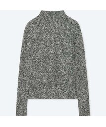 UNIQLO | リブモックネックセーター（長袖）(ニット/セーター)