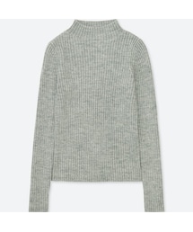 UNIQLO | リブモックネックセーター（長袖）(ニット/セーター)