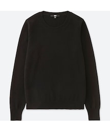 UNIQLO | カシミヤクルーネックセーター（長袖）(ニット/セーター)