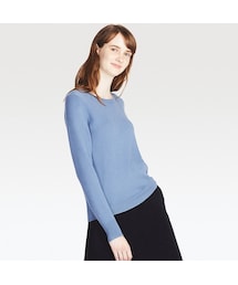 UNIQLO | カシミヤクルーネックセーター（長袖）(ニット/セーター)