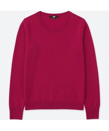 UNIQLO | カシミヤクルーネックセーター（長袖）(ニット/セーター)