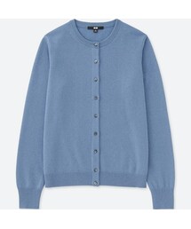 UNIQLO | カシミヤクルーネックカーディガン（長袖）(カーディガン/ボレロ)