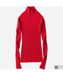 UNIQLO | 3Dメリノリブモックネックセーター（長袖）(ニット/セーター)