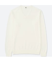 UNIQLO | ウォッシャブルVネックセーター（長袖）(ニット/セーター)