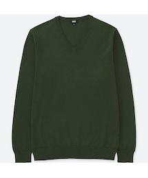 UNIQLO | ウォッシャブルVネックセーター（長袖）(ニット/セーター)