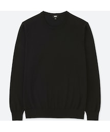 UNIQLO | ウォッシャブルクルーネックセーター（長袖）(ニット/セーター)
