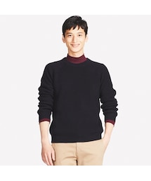 UNIQLO | リブクルーネックセーター（長袖）(ニット/セーター)