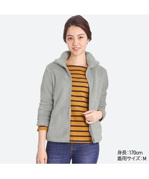UNIQLO | フラッフィーフリースフルジップジャケット（長袖）(その他アウター)