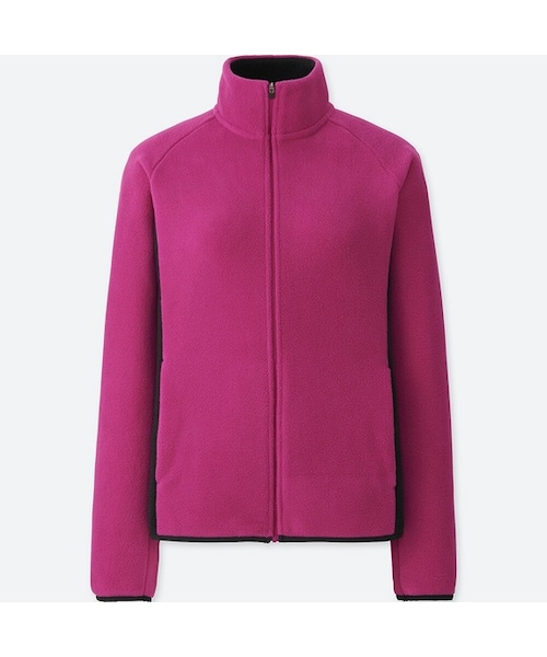 UNIQLO（ユニクロ）の「フリースカラーブロックフルジップジャケット