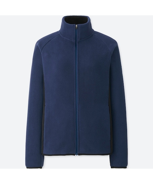 UNIQLO（ユニクロ）の「フリースカラーブロックフルジップジャケット