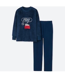 UNIQLO | ピーナッツフリースセット（長袖）(ルームウェア/パジャマ)