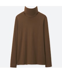 UNIQLO | スーピマコットンタートルネックT（長袖）(Tシャツ/カットソー)