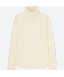 UNIQLO | ウールブレンドタートルネックT（長袖）＋E(Tシャツ/カットソー)