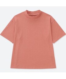 UNIQLO | オーバーサイズハイネックT（半袖）(Tシャツ/カットソー)