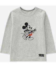 UNIQLO | サウンズ・オブ・ディズニークルーネックT（長袖）(Tシャツ/カットソー)