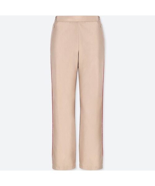 UNIQLO（ユニクロ）の「ウォームイージーストレートパンツ＋E（その他パンツ・レディース・PURPLE 76/BEIGE 31/LIGHT GRAY 02・XL/3XL/L/S/XS/XXL/M）」の3枚目の写真