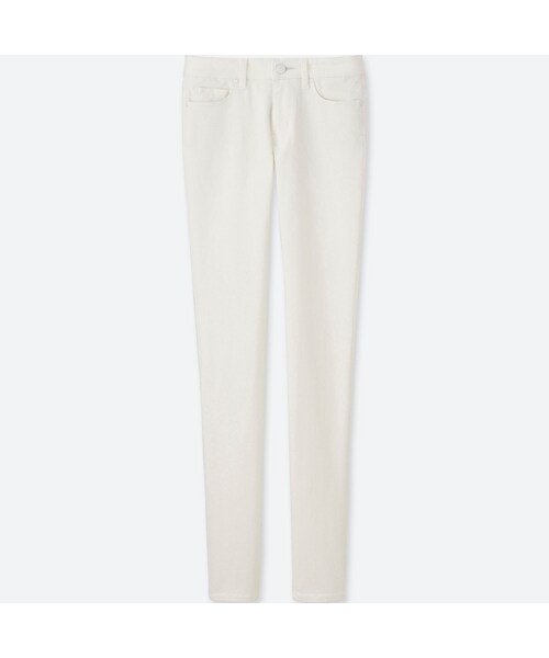 UNIQLO（ユニクロ）の「ウルトラストレッチジーンズ（デニムパンツ・レディース・BLUE 66/NAVY 69/WHITE 00/BLACK 09・27/23/24/26/28/34/22/25/29/32/30/36）」の2枚目の写真