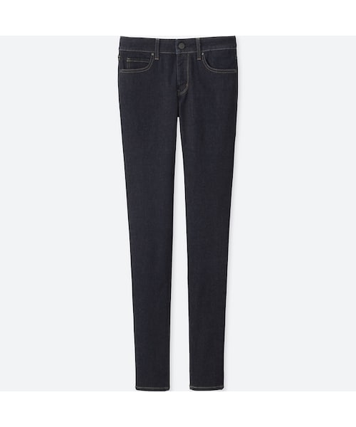 UNIQLO（ユニクロ）の「ウルトラストレッチジーンズ（デニムパンツ・レディース・BLUE 66/NAVY 69/WHITE 00/BLACK 09・27/23/24/26/28/34/22/25/29/32/30/36）」の4枚目の写真