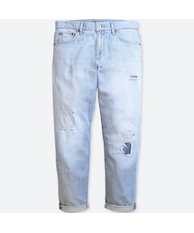 UNIQLO | スリムボーイフレンドフィットアンクルジーンズ(デニムパンツ)