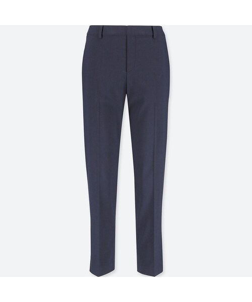 UNIQLO（ユニクロ）の「スマートスタイルアンクルパンツ（丈標準68cm）（その他パンツ・レディース・BLACK 09/NAVY 69・XXL/S/L/XL/3XL/M/XS）」の2枚目の写真