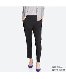UNIQLO | スマートスタイルアンクルパンツ（ストライプ）(その他パンツ)