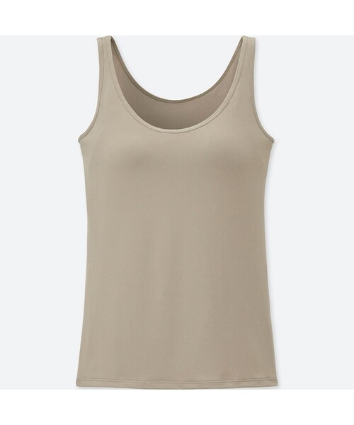 UNIQLO（ユニクロ）の「エアリズムブラタンクトップ（ブラジャー・レディース・BLACK 09/WHITE 00/NAVY 69/BEIGE 32/BLUE 61・XS/3XL/S/M/L/XXL/XL）」の3枚目の写真