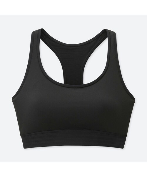 UNIQLO（ユニクロ）の「コンフォートブラ（ブラジャー・レディース・PURPLE 76/PURPLE 71/DARK GRAY 08/BLACK 09・XS/S/M/XL/L）」の2枚目の写真