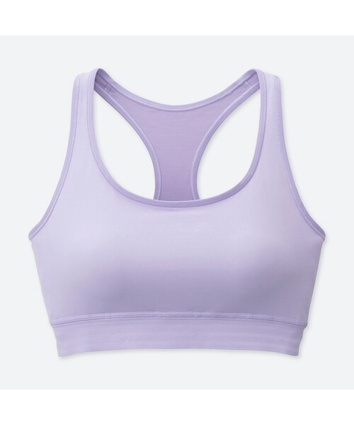 UNIQLO（ユニクロ）の「コンフォートブラ（ブラジャー・レディース・PURPLE 76/PURPLE 71/DARK GRAY 08/BLACK 09・XS/S/M/XL/L）」の4枚目の写真