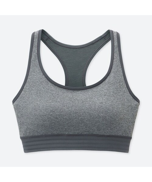 UNIQLO（ユニクロ）の「コンフォートブラ（ブラジャー・レディース・PURPLE 76/PURPLE 71/DARK GRAY 08/BLACK 09・XS/S/M/XL/L）」の3枚目の写真