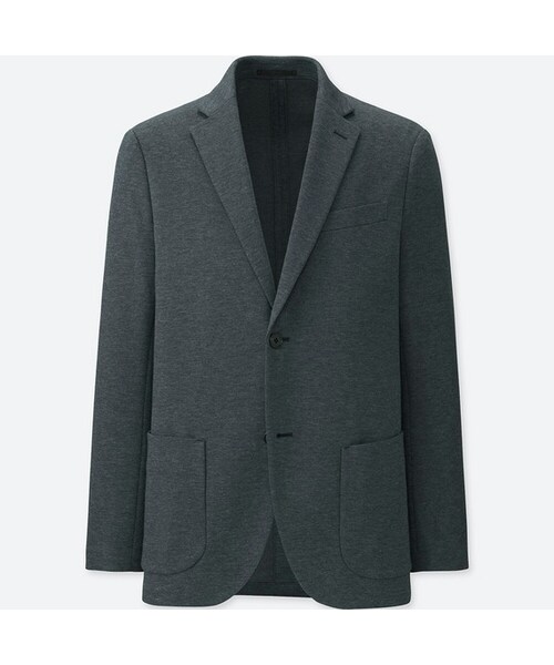 UNIQLO（ユニクロ）の「コンフォートジャケット（その他アウター・メンズ・BLACK 09/NAVY 69/DARK GRAY 08・XL/M/S/L）」の2枚目の写真